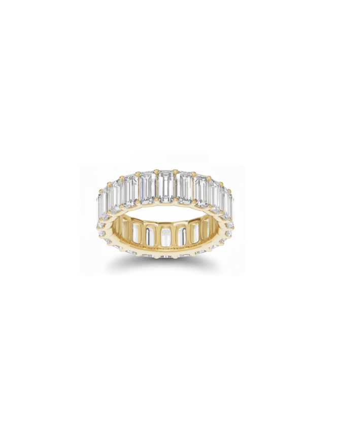 Baguette Mega Diamond Band