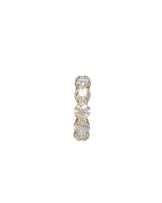 Stone Cuff Earring